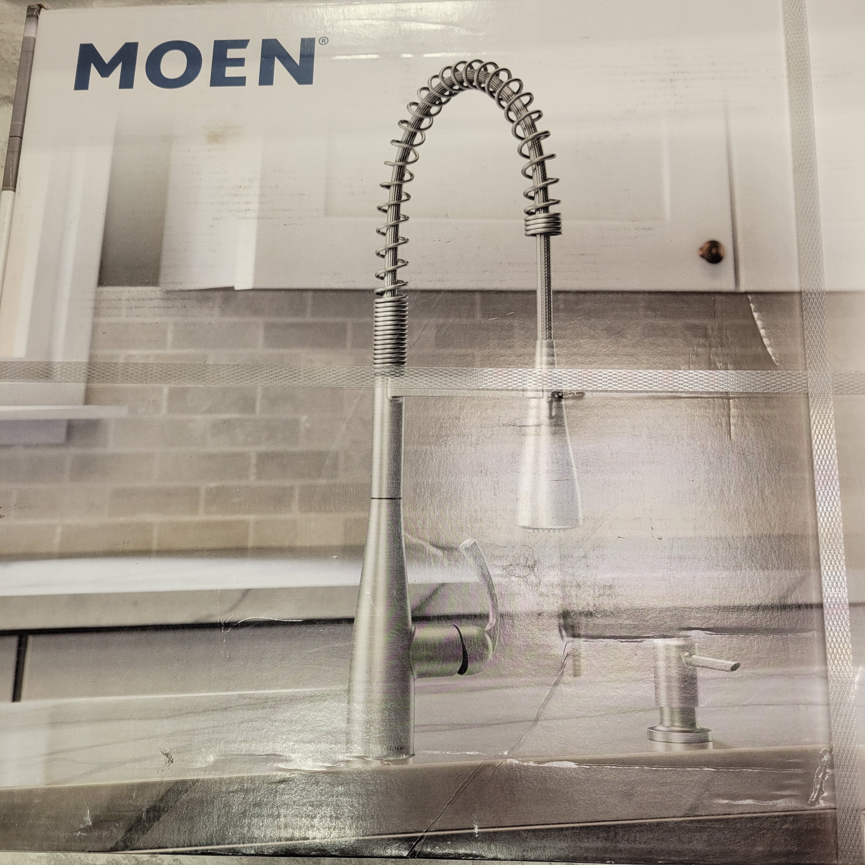 MOEN 87814SRS Essie Kitchen Faucet, Spot Resist Stainless (7645810950382)